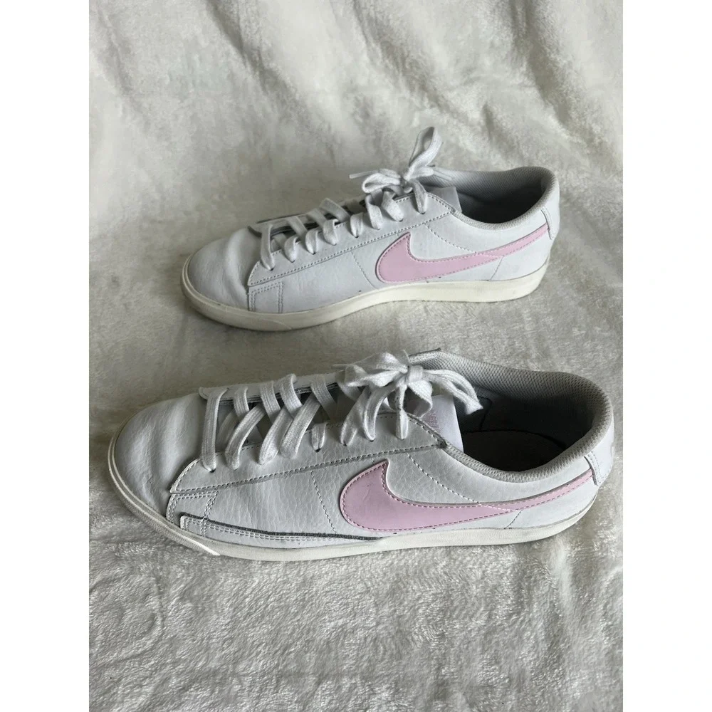 Nike Blazer‎ Low Leather Athletic Shoe Lace Up Men's 8 C16377-106 